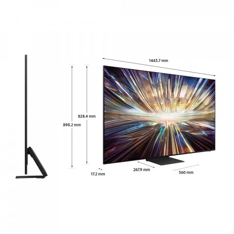 Telewizor Samsung QE65QN800DTXXH QLED 65'' 8K Ultra HD 120Hz Tizen Dolby Atmos Czarny - Galeria zdjęcie 7