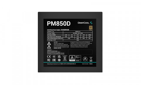 Zasilacz DeepCool PM850D 850W 80 Plus Gold (R-PM850D-FA0B-EU) - Galeria zdjęcie 3