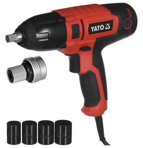 Klucz udarowy elektryczny 1/2"" 450W/450Nm Yato - Galeria zdjęcie 1