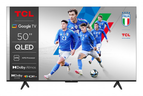 Telewizor TCL 50P79K QLED 50" 4K Ultra HD Google TV Dolby Vision DVB-T2 Titan - Galeria zdjęcie 1