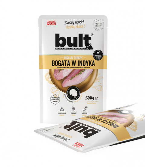 BULT Mielonka bogata w indyka - mokra karma dla psa - 500g - Galeria zdjęcie 1