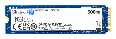 Kingston DYSK SSD 500G NV3 M.2 2280 PCIe 4.0 NVMe - Galeria zdjęcie 10