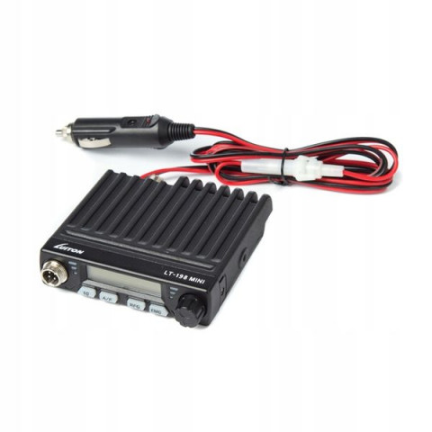 CB Radio LUITON LT-198 Mini ASQ 12V/24V z wtykiem do zapalniczki AM FM - Galeria zdjęcie 8