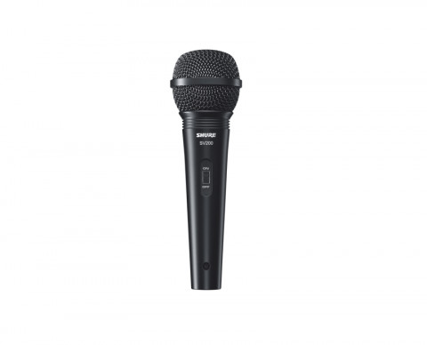 Shure SV200 - Mikrofon dynamiczny, uniwersalny, kardioidalny, włącznik, kabel - Galeria zdjęcie 2