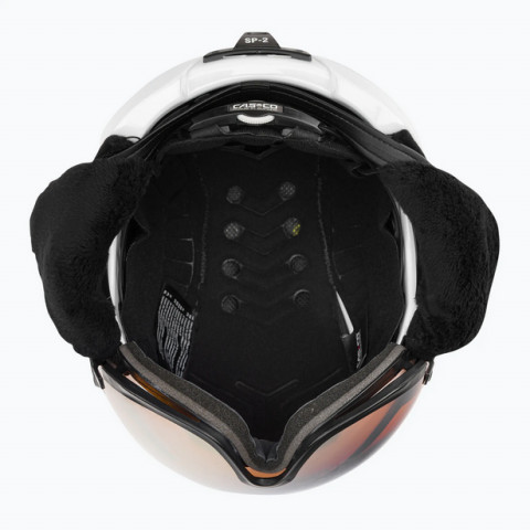 Kask narciarski CASCO SP-2 Carbonic Vis wh. S52-54 - Galeria zdjęcie 8