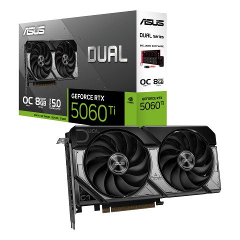 Karta graf. ASUS DUAL RTX 5060 TI 8GB OC - Galeria zdjęcie 3