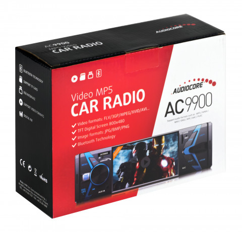 AUDIOCORE RADIOODTWARZACZ MP5 AVI DIVX AC9900 - Galeria zdjęcie 6