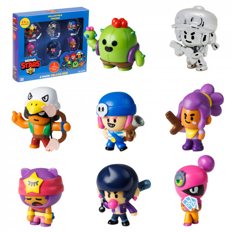 BRAWL STARS S1 FIGURES - 8 PACK DELUXE BOX VER.A - Galeria zdjęcie 2
