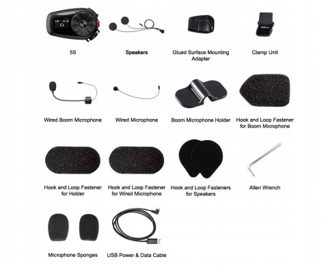 INTERKOM MOTOCYKLOWY SENA 5S-10D DUAL PACK - Galeria zdjęcie 9