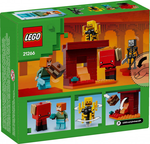 LEGO MINECRAFT 21266 Bitwa na moście Netheru - Galeria zdjęcie 2