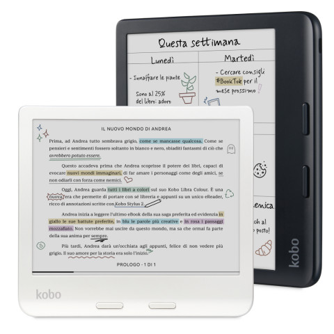 Czytnik e-booków Kobo Libra Colour 7" E-Ink Kaleido 3 32GB WI-FI Black - Galeria zdjęcie 7