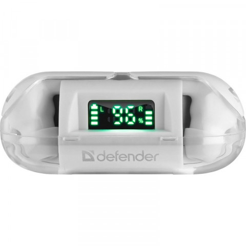 DEFENDER SŁUCHAWKI BLUETOOTH TWINS 916 BIAŁE - Galeria zdjęcie 4