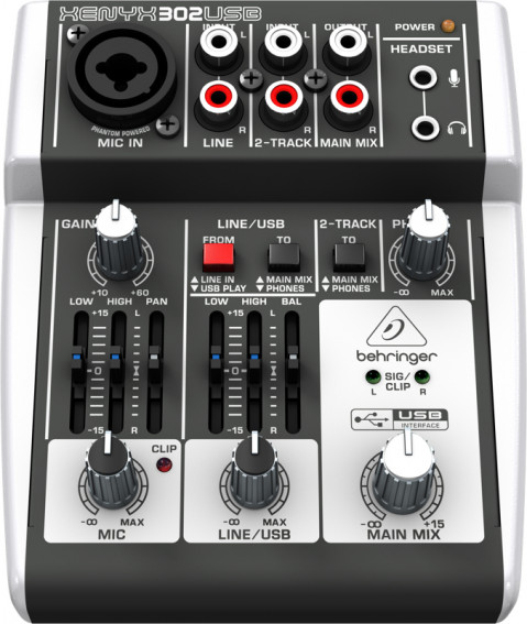 Behringer 302USB - Mikser audio - Galeria zdjęcie 4