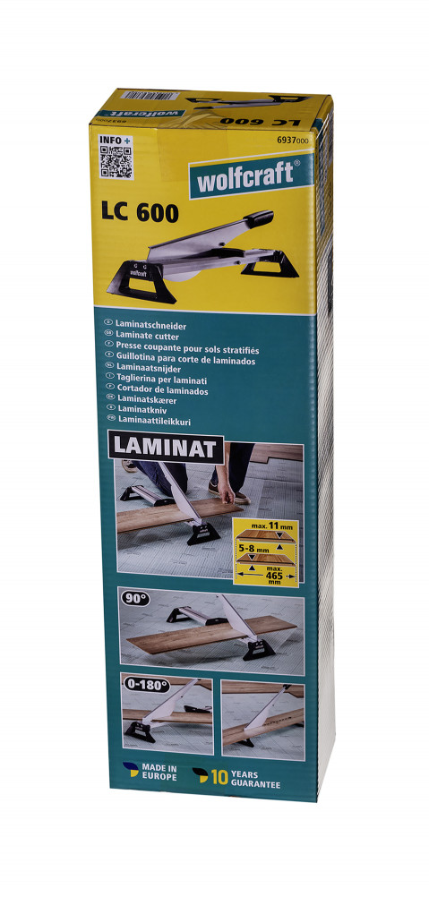Gilotyna do paneli Wolfcraft LC 600 laminowane - Galeria zdjęcie 6