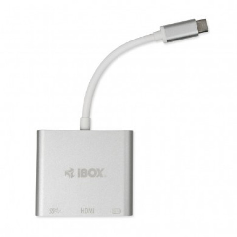 HUB I-BOX USB TYPE-C POWER DELIVERY + HDMI + USB A - Galeria zdjęcie 5