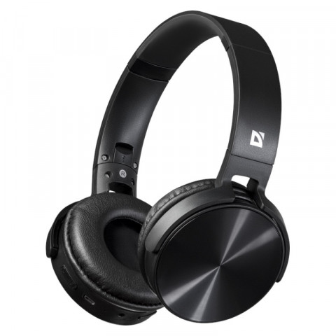 DEFENDER SŁUCHAWKI BLUETOOTH FREEMOTION B555 CZARNE - Galeria zdjęcie 1
