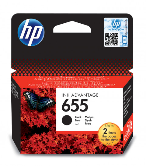 Tusz HP czarny HP 655 CZ109AE - Galeria zdjęcie 1
