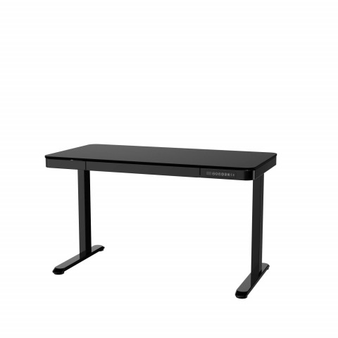 Biurko ACTIVEJET z elektryczną regulacją wysokości 140x70 ET119W-C czarny - Galeria zdjęcie 16