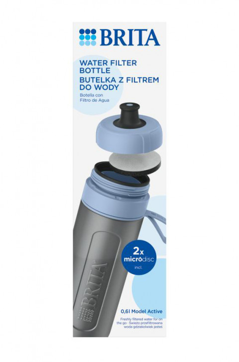 Butelka filtrująca Brita Active błękit 2 dyski - Galeria zdjęcie 8