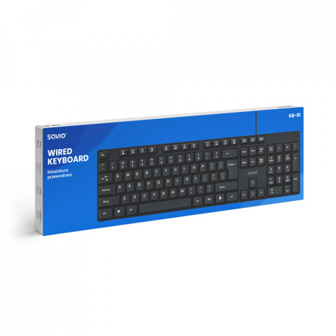 SAVIO KLAWIATURA PRZEWODOWA KB-01 - Galeria zdjęcie 6