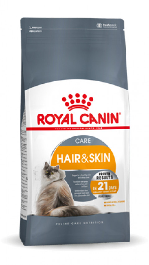 ROYAL CANIN FCN Hair&Skin Care - sucha karma dla kota dorosłego - 10 kg - Galeria zdjęcie 2