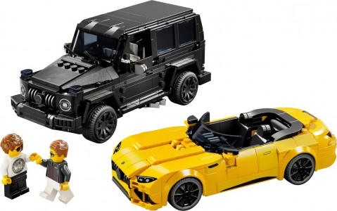 LEGO Speed Champions 76924 Mercedes-AMG G 63 i Mercedes-AMG SL 63 - Galeria zdjęcie 3
