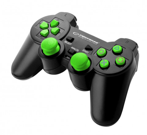 ESPERANZA GAMEPAD PC/PS3 USB ZIELONY TROOPER - Galeria zdjęcie 1
