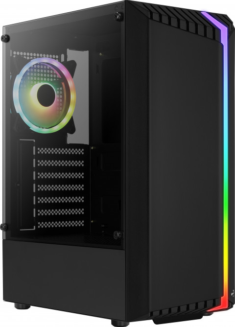 OBUDOWA AEROCOOL PGS BIONIC-G-BK-v2 RGB - Galeria zdjęcie 2