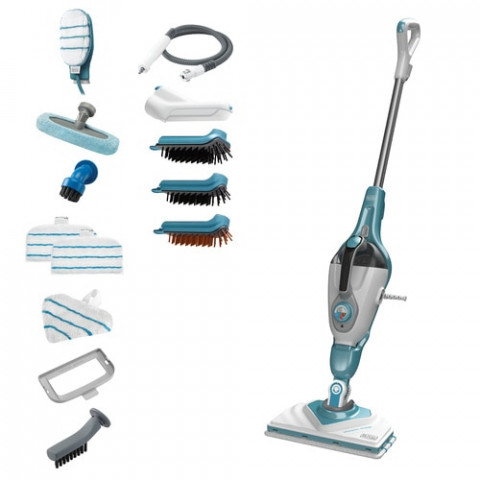 Mop parowy 1600W BLACK&DECKER BHSM1610DSM - Galeria zdjęcie 1