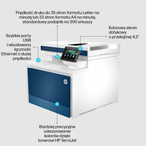 Urządzenie wielof. HP Color LaserJet Pro 4302fdn - Galeria zdjęcie 10
