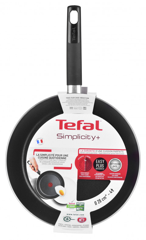 Patelnia TEFAL Simplicity 28cm B5820602 - Galeria zdjęcie 4