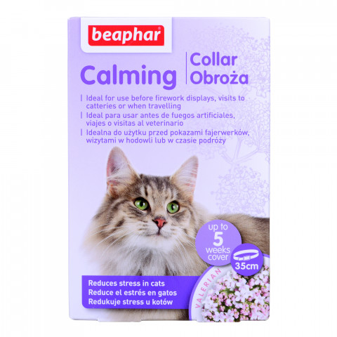 BEAPHAR Calming Collar 35cm - relaksacyjna obroża dla kota - 1 sztuka - Galeria zdjęcie 3
