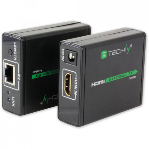 TECHLY EXTENDER HDMI HD 3D PO RJ45 DO 60M - Galeria zdjęcie 7