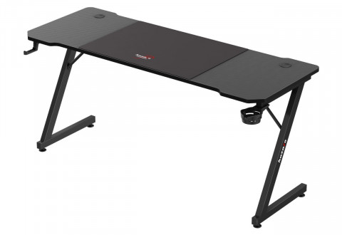 Biurko gamingowe Huzaro Hero 4.8 Black - Galeria zdjęcie 1