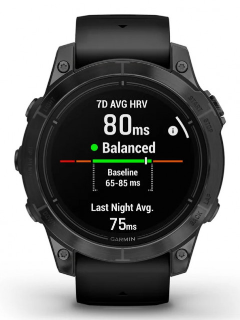 Zegarek sportowy Garmin EPIX PRO g2 47mm Slate Gray Black / Black Band - Galeria zdjęcie 6