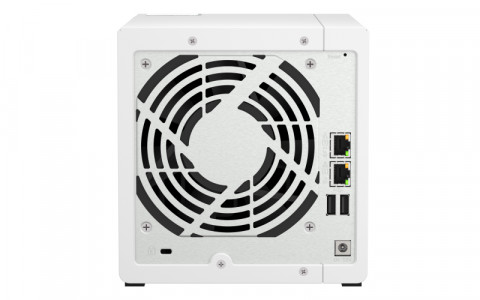 Qnap TS-433-4G, Tower, 4 x 2.5"/3.5" SATA , ARM 2.0GHz Quad core, 4GB, 1 x 2.5GbE + 1 x GbE, External adapter (PSU) - Galeria zdjęcie 6