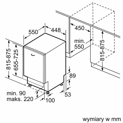Zmywarka do zabudowy BOSCH SPV4EMX61E - Galeria zdjęcie 10