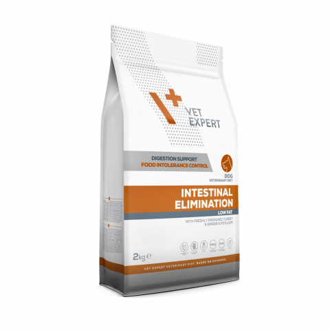 VET EXPERT Veterinary Diet Intestinal Elimination Dog - sucha karma dla psa - 2kg - Galeria zdjęcie 3