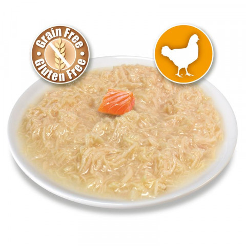 ARQUIVET Kurczak w sosie z łososiem - mokra karma dla kota - 80g - Galeria zdjęcie 2