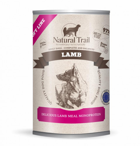 NATURAL TRAIL Lamb Soft Line - mokra karma dla psa - 400g - Galeria zdjęcie 1