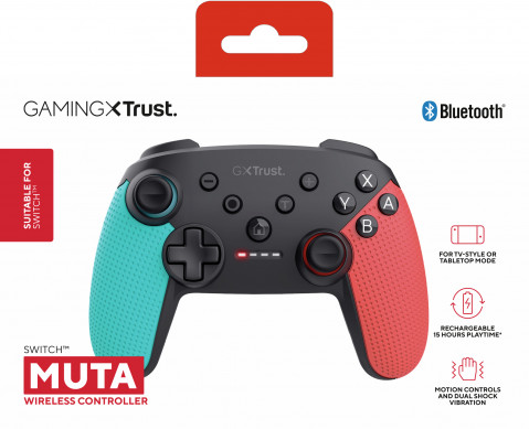 Kontroler Trust GXT 1246B MUTA BT Nintendo Switch Multicoloured (25427) - Galeria zdjęcie 7