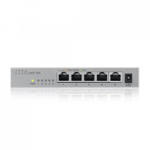 Switch Zyxel MG-105 5p Unmanaged Multigigabit - Galeria zdjęcie 1