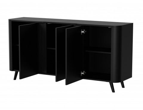 Komoda VOLARE 151x39x75 czarny - Galeria zdjęcie 2
