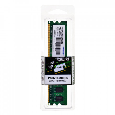 Patriot 2048MB 800MHz DDR2 Non-ECC CL6 DIMM - Galeria zdjęcie 1