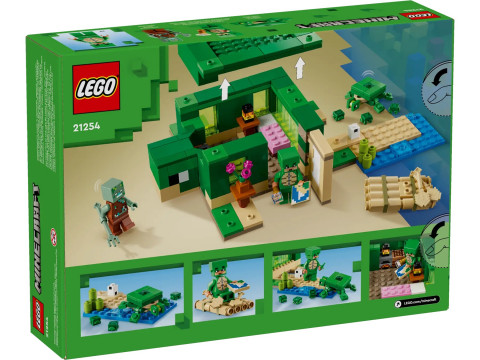LEGO Minecraft 21254 Domek na plaży żółwi - Galeria zdjęcie 2