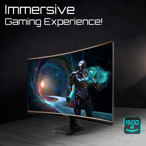 MONITOR GIGABYTE LED 27" GS27QCA 180Hz - Galeria zdjęcie 7