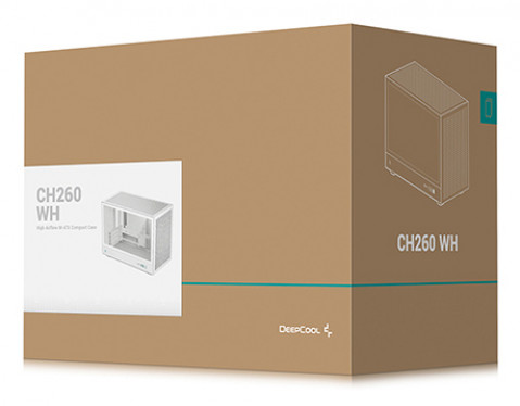 Obudowa DeepCool CH260 WH (R-CH260-WHNGM0-G-1) - Galeria zdjęcie 6