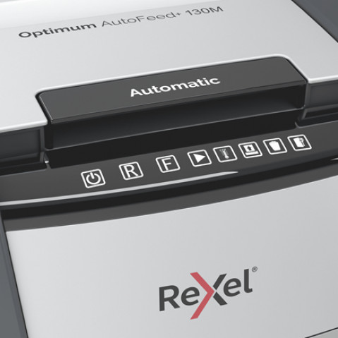 Rexel Niszczarka Optimum AutoFeed+ 130M, (P-5), 130 kartek, 44 l kosz - Galeria zdjęcie 5