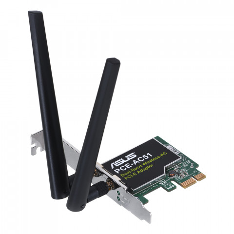 ASUS-PCE-AC51 karta sieciowa PCIE Wireless 802.11ac - Galeria zdjęcie 2