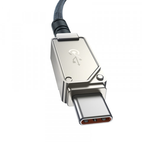 Kabel Baseus Unbreakable USB C-IP 20W 1m (biały) - Galeria zdjęcie 4